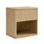 Modern Minimalist Style Large Capacity Nightstand With Hidden Drawer(set Of 2)-1644996626