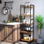 Cacho 150cm H x 45cm W Steel Etagere Bookcase-425879992