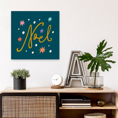 «Happychristmasno22», art contemporain abstrait paysage mural