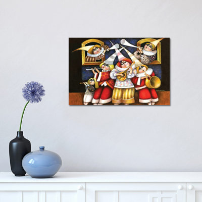 Musicians 1 Piece Wrapped Canvas Wall Art