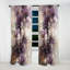 Panneau de rideau abstrait, motif occultant de style Mid-Century - Modernist Expressions V-1909218651