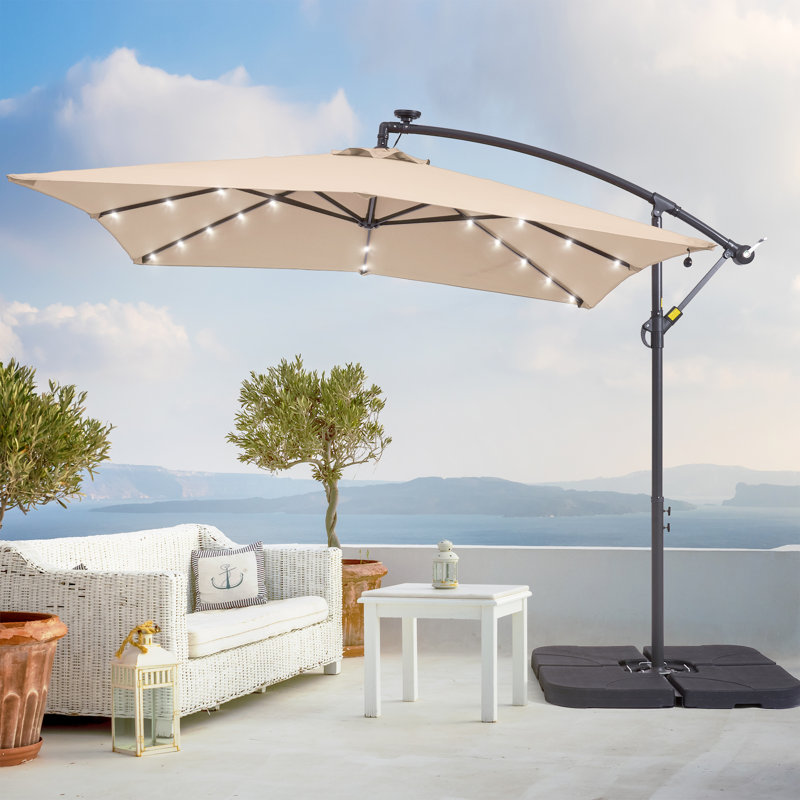 Parasol en porte-à-faux 98,4 po Dailan