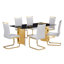 Ensemble de salle à manger 7 pièces Modern Modern-536746397