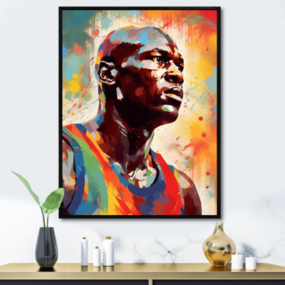 Basketball Portrait I - impressions sur toile de sport