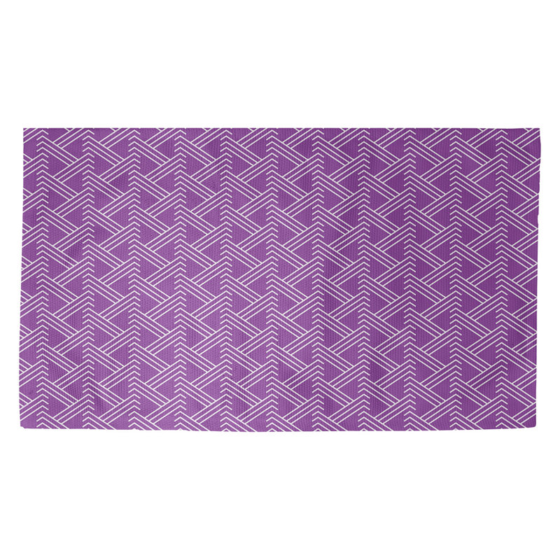 Jordao Geometric Indoor Rug, Rectangle 5' x 7'