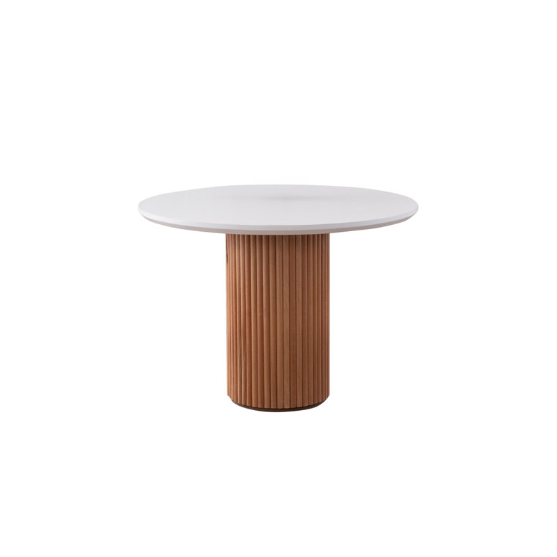 Ferro Beech Round Dining Table