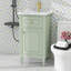 Ensemble de meuble-lavabo de salle de bain élégant de 20 pouces avec tablette flexible et tiroir de rangement inclinable-1866685663