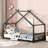 Metal House Bed-1089639005-1089639002