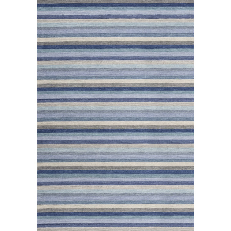 Jazzy Handmade Wool Blue/Indigo Rug