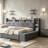 Full Upholstered Daybed with Storage and USB Charging-511386208-511386213-511386235