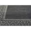 Hand Knotted Wool Southwestern Area Rug in Dark Gray