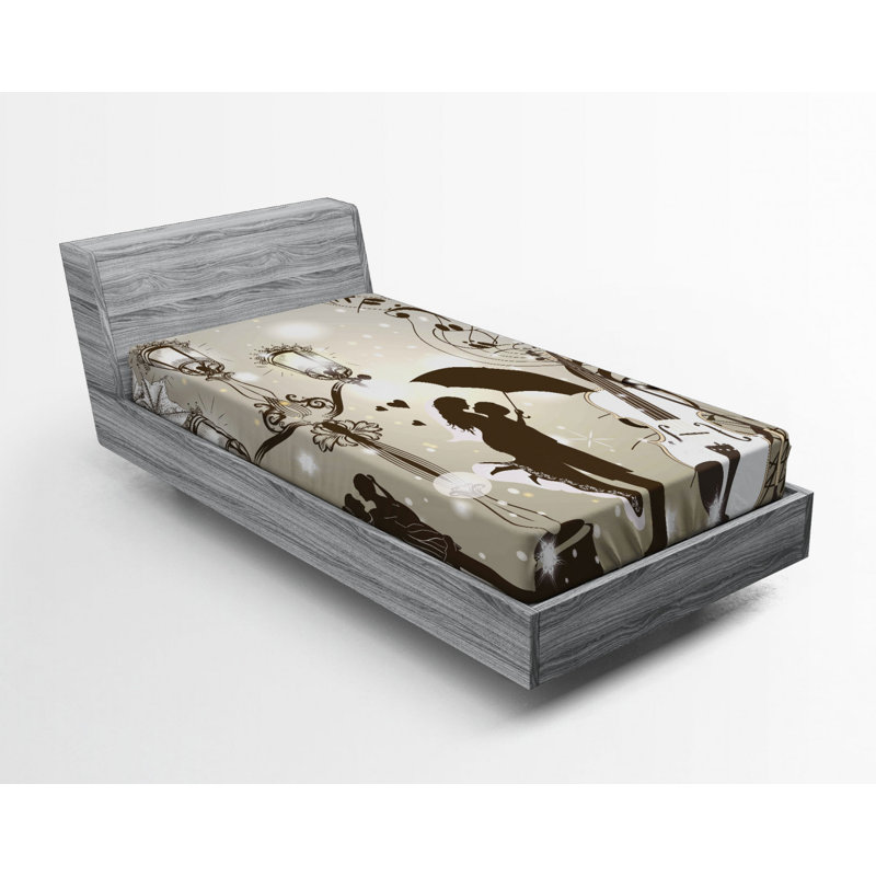 Microfiber Fitted Sheet, Twin Fitted Sheet