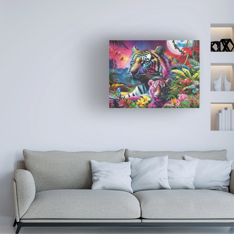 Art sur toile, Michael David Ward, H 18 po x l 24 po