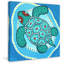 «Funky Turtle» par Nicola Joyner, reproduction sur toile tendue-19668995