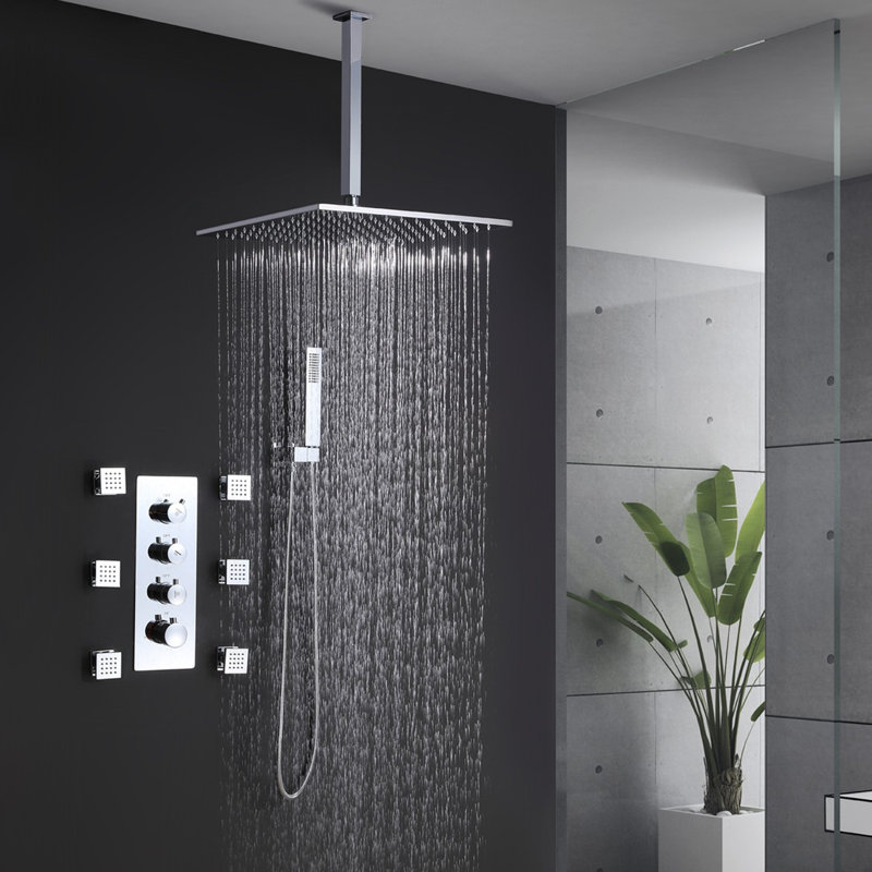 All-In-One Kit with Rough in-Valve, Polished Chrome