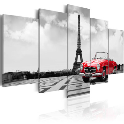 5 Piece No Frame Print on Canvas