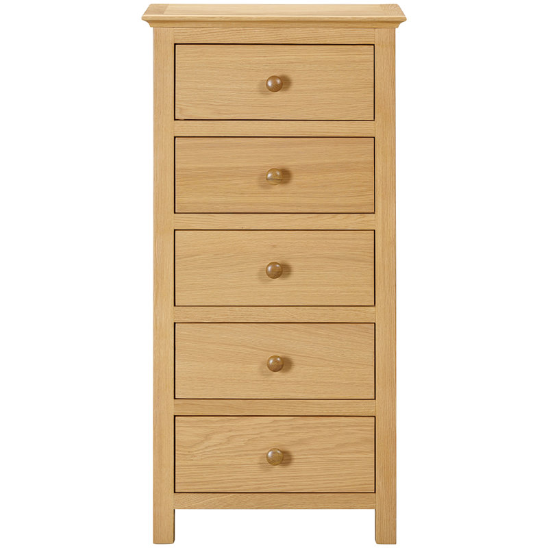 Taounate 50cm W 5 - Drawer Chest of Drawers