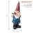 Hunting Garden Gnome with Yard Statue-1559656678