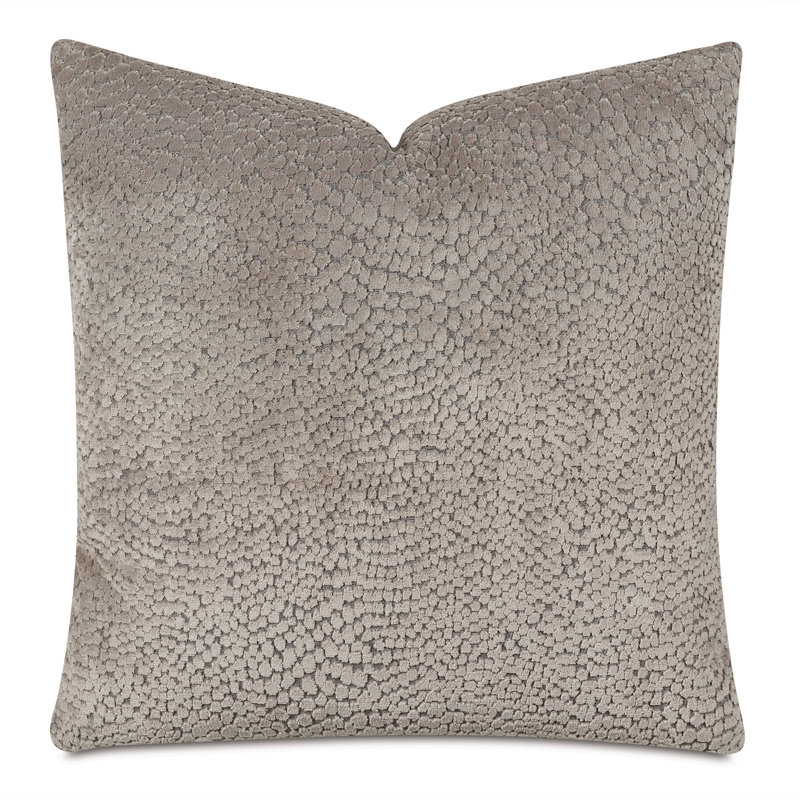 Roquefort Square Pillow Cover & Insert, Stone