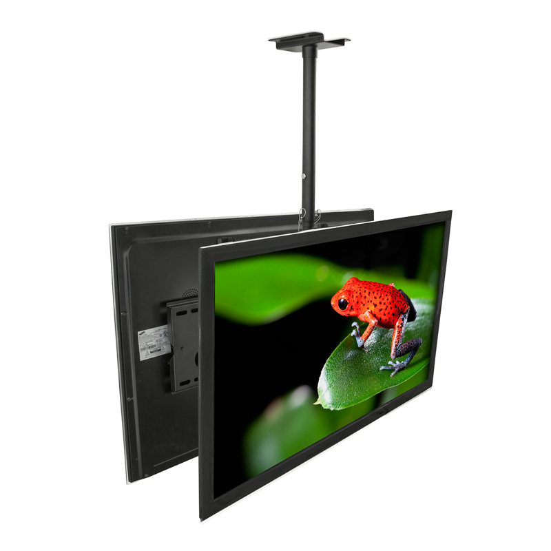 Support pour téléviseur double pivotant et inclinable Mount-It | Pour écrans de 32 à 75 po