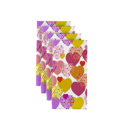 Polyester Geometric Square Napkin