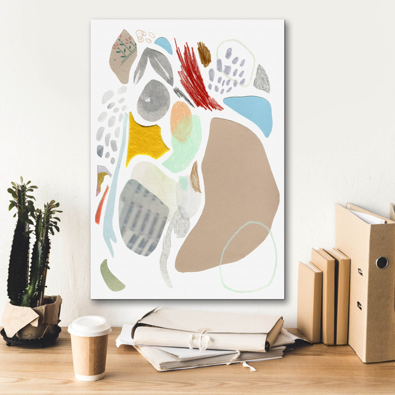 Art mural sur toile Pathway No 2 'par Linden Eller, 26 po x 34 po, H 26 po x l 18 po x P 0,75 po