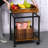 Solid Wood Top End Table