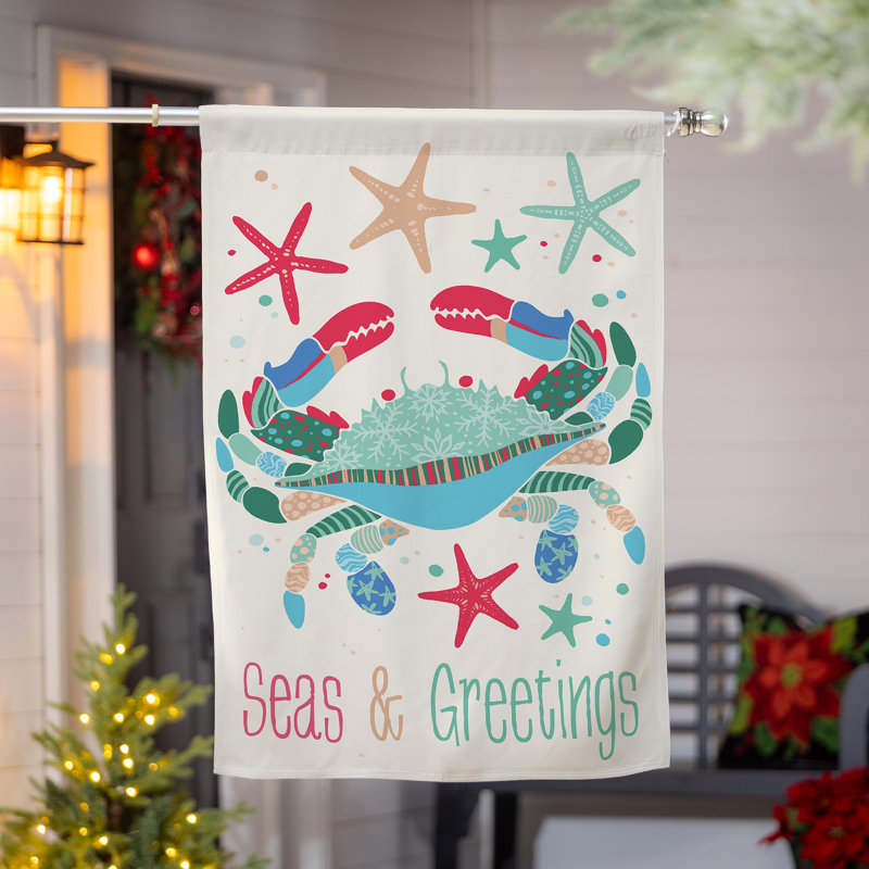Drapeau de maison Seas & Greetings