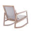 Chaise berçante en bois massif Aistis-88571673