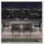 Set of 4 Fully Assembled Stackable Aluminum Patio Dining Chairs