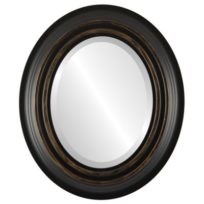 Pinter Wood Flat Wall Mirror