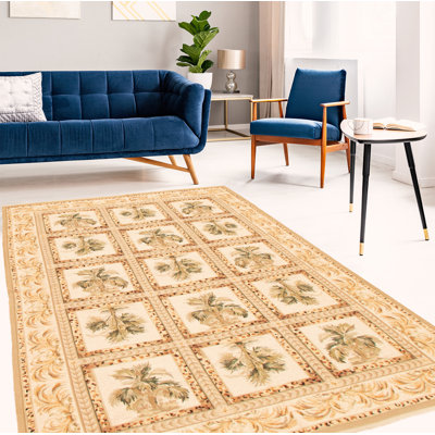 Lahor Wool Oriental Indoor Rug