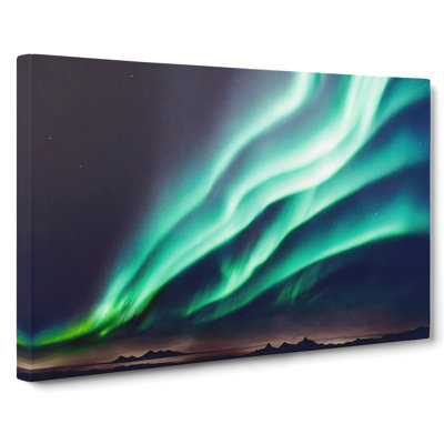 Stupendous Northern Lights - Wrapped Canvas