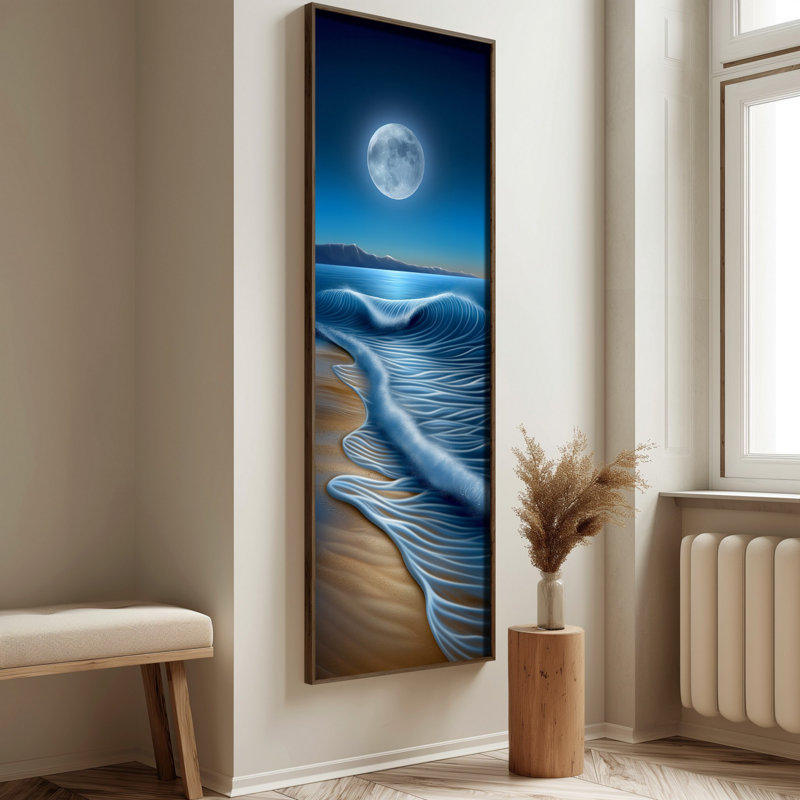 Elegant Decorative Framed MDF Painting, 15.8 x 47.2 inches | 100% UV Printed on 3 mm MDF with Durable 100% Pine Wood Frame (Thickness: 0.14 inches) | Perfect Wall Art for Living Room, Bedroom & Office Décor