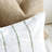  Striped Cotton Pillow Cover