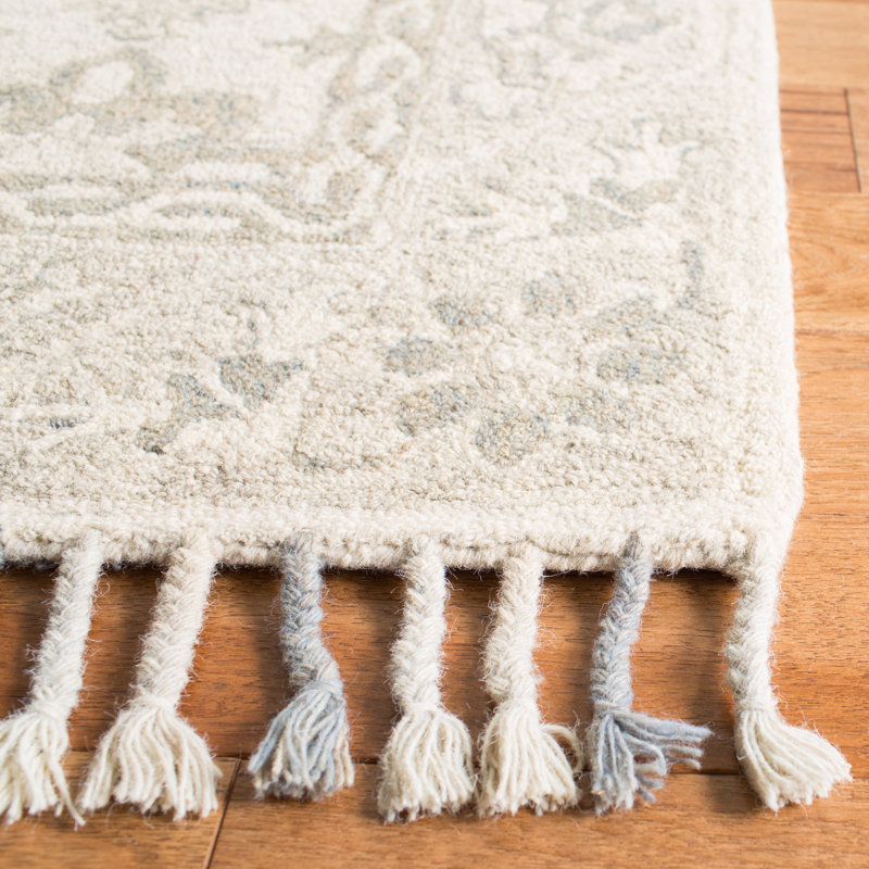 Vahakn Hand Tufted Wool Oriental Rug, Rectangle 5' x 8'