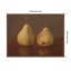 «Two McLaughlin Pears no date Jeremiah Pearson Hardy» par Nostalgia Prints, reproduction d'art sur toile encadrée