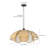 Creative Petal Rattan Pendant Light for the Living Room-1930464458