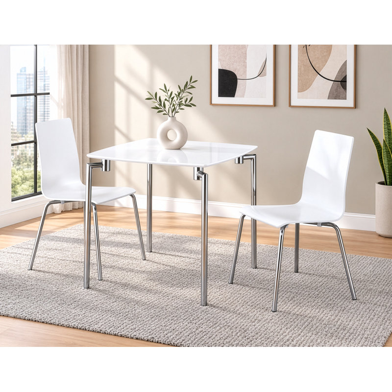 Penkridge 2 -Person Dining Set, White