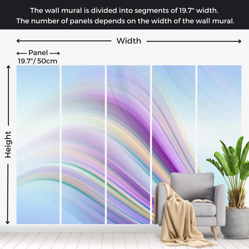 Wall Mural, 90" L x 118" W