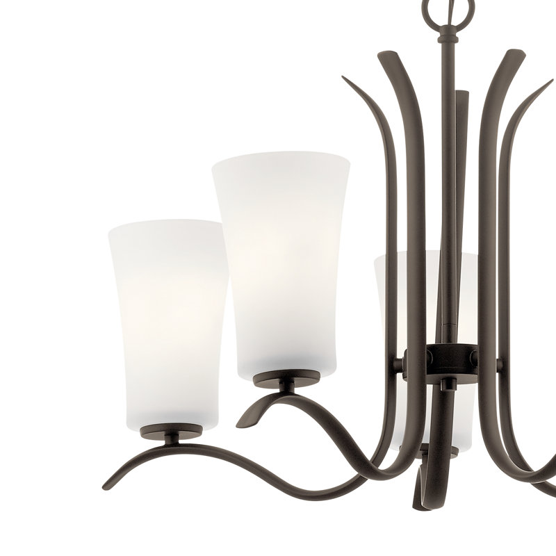 Armida 5 - Light Chandelier, Olde Bronze
