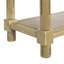 Tables de bout étroites avec tablette, ensemble de 2-129770565