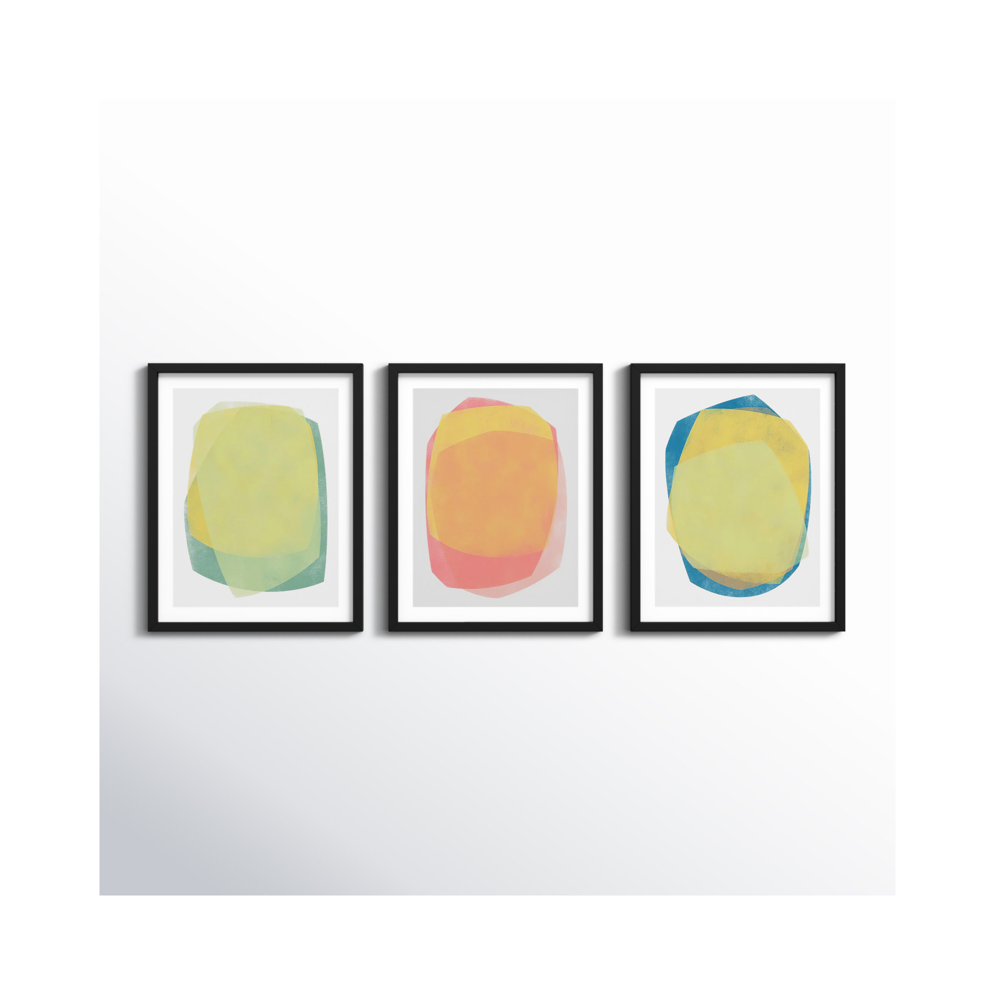 Eclipse 1-3 by Jacques Pilon, 25" H x 60" W, Black
