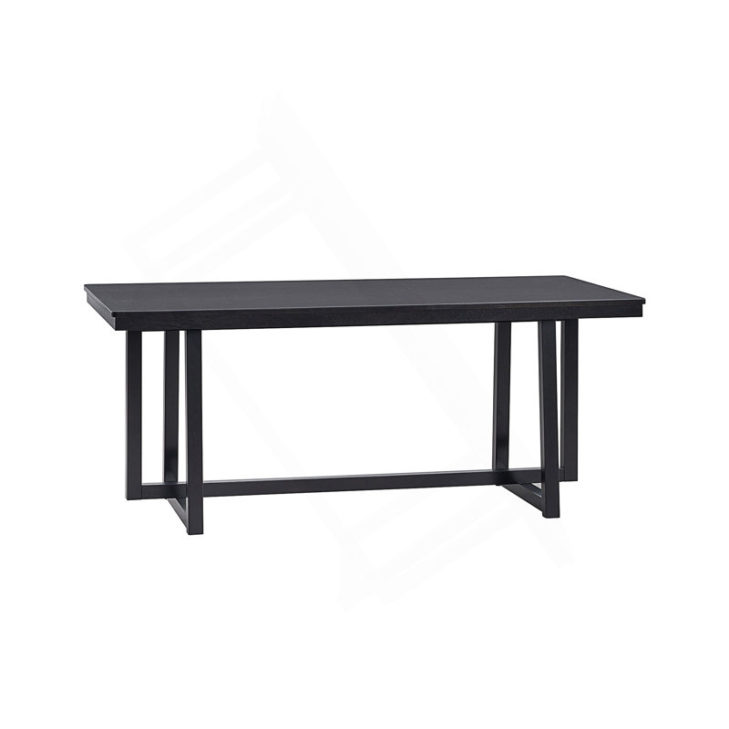 Kini Black Finish Dining Table