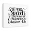 Always Be Gracious Colossians 4:6 - Wrapped Canvas Print-842995454