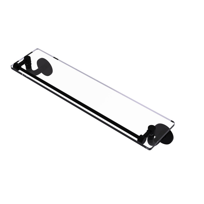 Tioga Accent Shelf, Matte Black