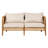 Modern Outdoor Patio Cushioned Sofa