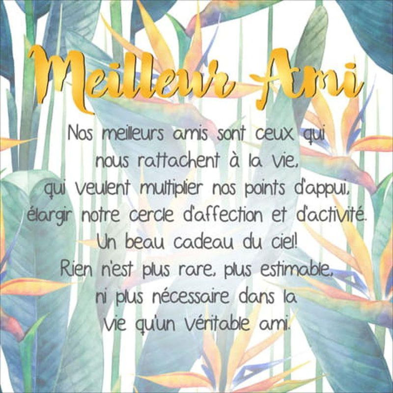 Plaque décorative avec meilleur Dits Johnnisha