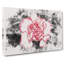 Pink Carnation Flower Watercolour - Wrapped Canvas-56664124