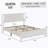 Queen Size Platform Bed Frame-1583158134